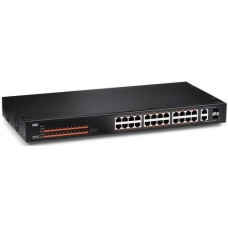 Bộ chia mạng POE SMC SMCFS2601P 10/100Mbps EZ Switch PoE ( 24 Port )