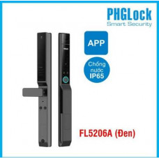 Khóa điện tử cho cửa nhôm PHGLOCK FL5206A (Đen)