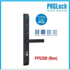 Khóa điện tử cho cửa nhôm PHGLOCK FP5200 (Đen)