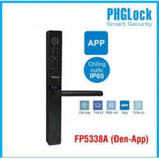 Khóa điện tử cho cửa nhôm PHGLOCK FP5338A (Đen-App)