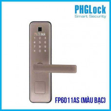 Khóa cửa vân tay PHGLOCK FP6011AS (Màu Bạc)