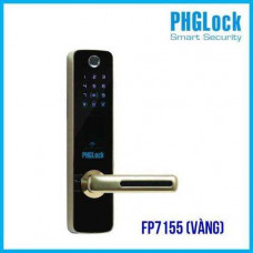 Khóa cửa vân tay cho văn phòng PHGLOCK FP7155 (Vàng)