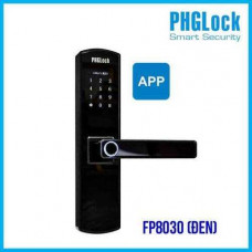 Khóa cửa cho văn phòng, căn hộ PHGLOCK FP8030 (Đen-App)