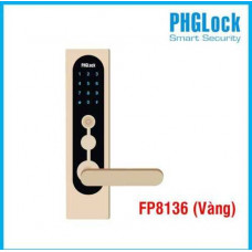 Khóa cửa điện tử cho căn hộ PHGLOCK FP8136 (Vàng)