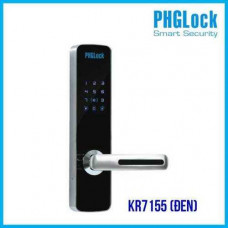 Khóa cửa cho căn hộ, nhà phố PHGLOCK KR7155 (Đen)