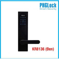 Khóa cửa điện tử cho căn hộ PHGLOCK KR8136 (Đen)