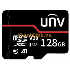 Thẻ nhớ TF 128GB màu đỏ UNV TF-128G-MT