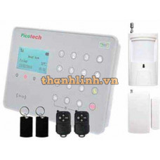 Báo Trộm Thông Minh Mạng Gsm 32 Vùng Không Dây + 4 Vùng Có Dây Picotech PCA-8300GSM