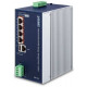 Industrial Renewable Power 5-Port Gigabit /Router with 4-Port PoE+ Planet BSP-360