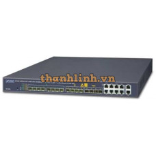 8 PON GEPON OLT with 8-Port 1000T + 4-Port 1G SFP + 4-Port Shared 1G/10G SFP+ Planet EPL-8000