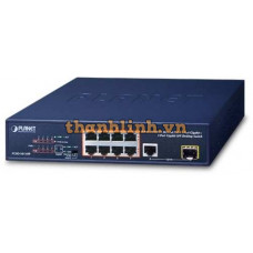 Bộ chuyển mạch 8-Port 100TX PoE + 1-Port 1000T + 1-Port 1000X SFP ( 120 watts ) Planet FGSD-1011HP