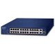 Bộ chia mạng Planet 24-Port 10/100TX 802.3at PoE + 2-Port 10/100/1000T + 1-Port Shared 1000X SFP ( 185 Watts ) FGSD-2621P