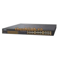 Bộ chia mạng 24 port 100mb POE Planet FNSW-2400PS