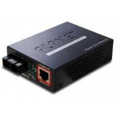 Converter quang PoE PLANET FTP-802/FTP802S15, 10/100Mbps, 15W