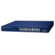 Bộ chia mạng 24-Port 10/100/1000T + 2-Port 1000X SFP Web Smart Ethernet Planet GS-2210-24T2S