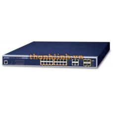 Bộ chuyển mạch 16-Port 1000T PoE + 4-Port Gigabit TP/SFP Combo Planet GS-4210-16P4C