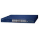 Bộ chia mạng 16-Port 10/100/1000T 802.3bt PoE + 8-Port 10/100/1000T + 4-Port 10G SFP+ Managed Ethernet Planet GS-4210-16UP8T4X