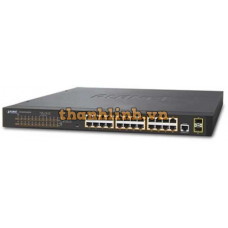 Bộ chia mạng 24 port Gigabit Planet GS-4210-24P2S