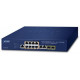 Bộ chia mạng Planet 8-Port 10/100/1000T 802.3at PoE + 2-Port 10/100/1000T+ 2-Port 100/1000X SFP GS-4210-8P2C