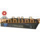 Bộ chuyển mạch có màn hình LCD 16-Port 1000T PoE + 2-Port 10G SFP+ Planet GS-5220-16UP2XVR