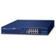 Bộ chuyển mạch 8-Port 1000T PoE + 2-Port 10G SFP+ Planet GS-6320-8P2X