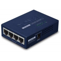 4-Port IEEE High Power over Ethernet Injector Hub Planet HPOE-460