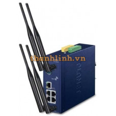 Bộ chia mạng WIFI Planet Industrial 5GHz 802.11ax 2400Mbps Wireless Access Point with 5 10/100/1000T LAN Ports IAP-2400AX