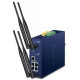 Bộ chia mạng WIFI Planet Industrial 5GHz 802.11ax 2400Mbps Wireless Access Point with 5 10/100/1000T LAN Ports IAP-2400AX