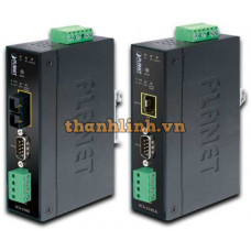 Bộ chuyển đổi Industrial RS-232/ RS-422/ RS-485 over Ethernet Media Converter Planet ICS-2105A