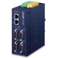 Industrial 4-Port RS232/RS422/RS485 Serial Device Server Planet ICS-2400T