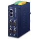 Industrial 4-Port RS232/RS422/RS485 Serial Device Server Planet ICS-2400T