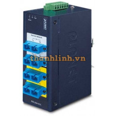 Bộ chuyển mạch Bypass sợi quang công nghiệp 2 kênh [Đầu nối SC đa chế độ] Planet IFB-244-MSC