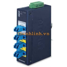 Bộ chuyển mạch Bypass sợi quang công nghiệp 2 kênh [Đầu nối LC chế độ đơn] Planet IFB-244-SLC