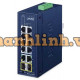 Bộ chuyển mạch Ethernet vòng SFP 8 cổng 10/100TX + 2 cổng 1000T + 2 cổng 1000X công nghiệp Planet IFGS-1222TF