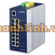 Bộ chia mạng công nghiệp Planet 8 Port 100/1000 + 2 Port 100/16 SFP + 2 Port SFP IGS-12040MT