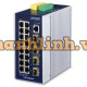 Bộ chia mạng công nghiệp Planet L3 16- port 100/1000 + 4 Port SFP IGS-20040MT