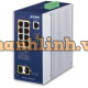 Bộ chuyển mạch công nghiệp 4 cổng 1000T 802.3bt PoE + 4 cổng 1000T + 2 cổng 100/1000X SFP Planet IGS-4215-4UP4T2S