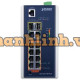 Bộ chia mạng công nghiệp Planet 8 Port 100/1000 802 PoE +2 Port 100/1000 + 2 Port SFP IGS-4215-8P2T2S