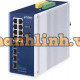Bộ chia mạng công nghiệp L2/L4 8-Port 10/100/1000T + 4-Port 10G SFP+ Managed Planet IGS-4215-8T4X