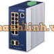 Bộ chuyển mạch công nghiệp 8 cổng 1000T 802.3bt PoE + 2 cổng 1000T + 2 cổng 100/1000X SFP Planet IGS-4215-8UP2T2S