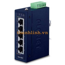 Bộ chuyển mạch Compact Industrial 5-Port 1000T Gigabit Planet IGS-500T