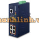 Bộ chia mạng công nghiệp Planet 4 Port 100/1000 PoE +2- on SFP IGS-5225-4P2S