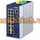 Bộ chuyển mạch Industrial 8-Port 1000T PoE + 2-Port 1000T + 2-Port 1G SFP + 2-Port 1G/2.5G SFP Planet IGS-5225-8P2T4S