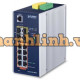 Bộ chia mạng công nghiệp Planet 8 Port 100/1000 PoE 4 on SFP IGS-5225-8P4S