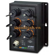 Bộ chuyển mạch Industrial EN50155 4-Port 1000T PoE + 2-Port 1000T -40 75 độ C ) Planet IGS-5226-4P2T