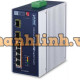 Bộ chuyển mạch Industrial 4-Port 1000T PoE + 2-Port 1000X SFP Planet IGS-624HPT