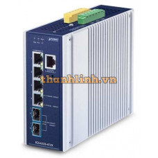 Bộ chia mạng Planet Industrial Layer 3 4-Port 2.5GBASE-T + 2-Port 10GBASE-X SFP+ IGS-6325-4T2X