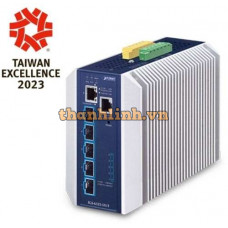 Bộ chia mạng Planet Industrial Layer 3 5-Port 10GBASE-X SFP+ + 1-Port 10GBASE-T IGS-6325-5X1T