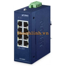 Bộ chuyển mạch Gigabit Ethernet công nghiệp nhỏ gọn 8 cổng 1000T Planet IGS-800T