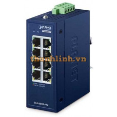 Bộ chuyển mạch PROFINET công nghiệp nhỏ gọn 8 cổng 1000T Planet IGS-800T-PN